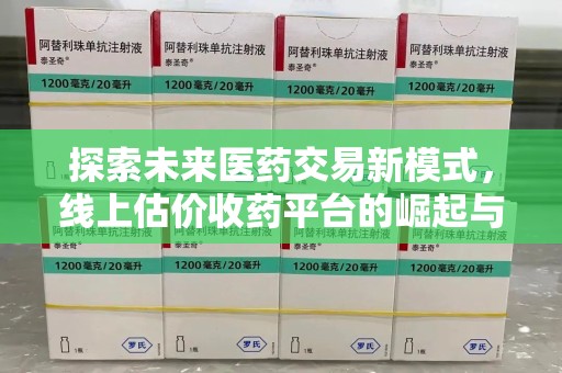 安庆探索未来医药交易新模式，线上估价收药平台的崛起与变革