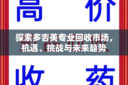 安庆探索多吉美专业回收市场，机遇、挑战与未来趋势